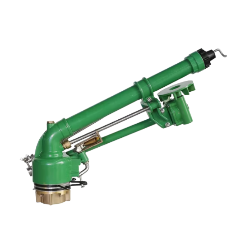 Foison Fsw45 Agricultural Turbo Drive Sprinkler Big Rain Gun Adjustable Nozzle 360 Degree Water Saving Sprinkler Gun